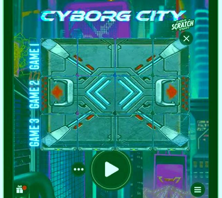Cyborg City Scratch slot machine
