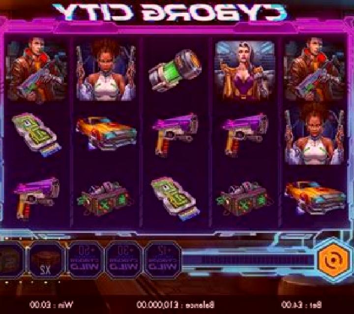 Cyborg City slot machine