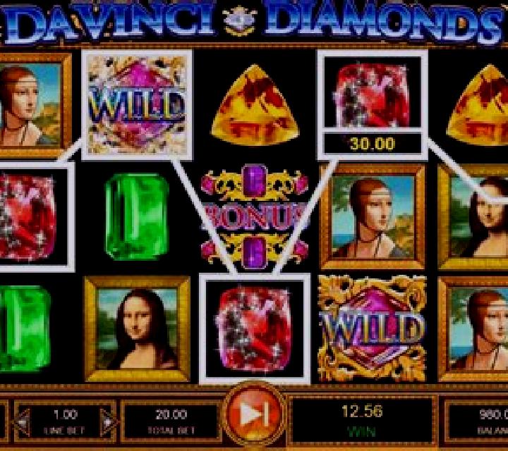 Da Vinci Collections slot machine