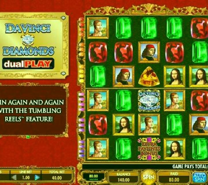 Da Vinci Diamonds Dual Play online slot