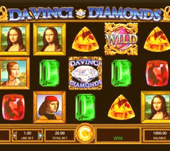 Da Vinci Diamonds Dual Play slot game