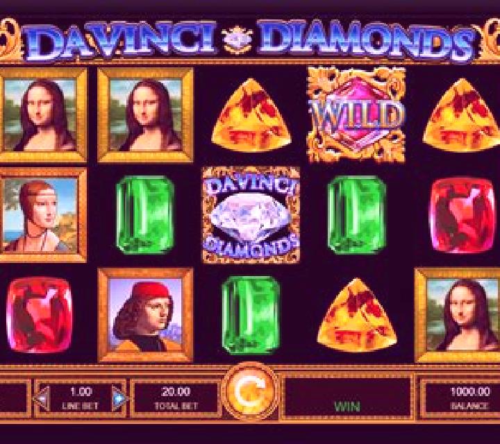 Da Vinci Diamonds MegaJackpots online slot