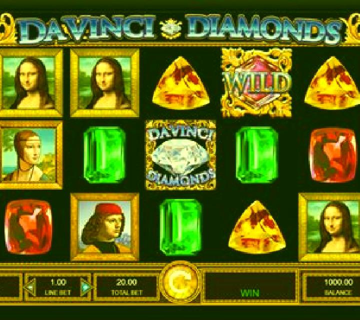 Da Vinci Diamonds MegaJackpots slot game
