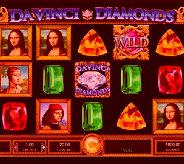 Da Vinci Diamonds MegaJackpots slot machine