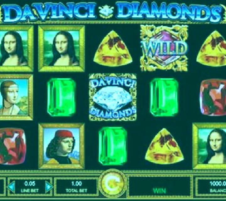 Da Vinci Diamonds slot game