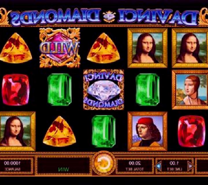 Da Vinci Diamonds Tic Tac Toe slot game
