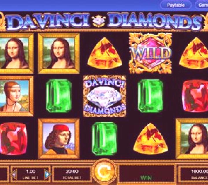 Da Vinci Jewels slot game
