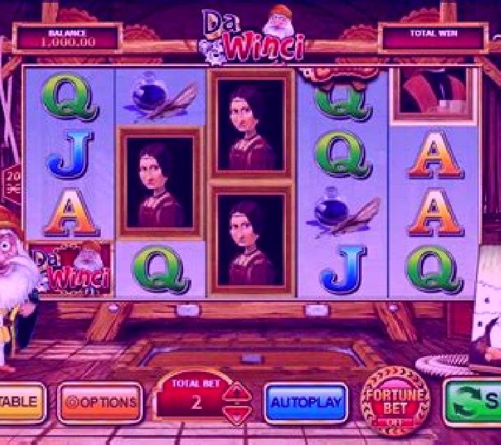 Da Winci slot machine