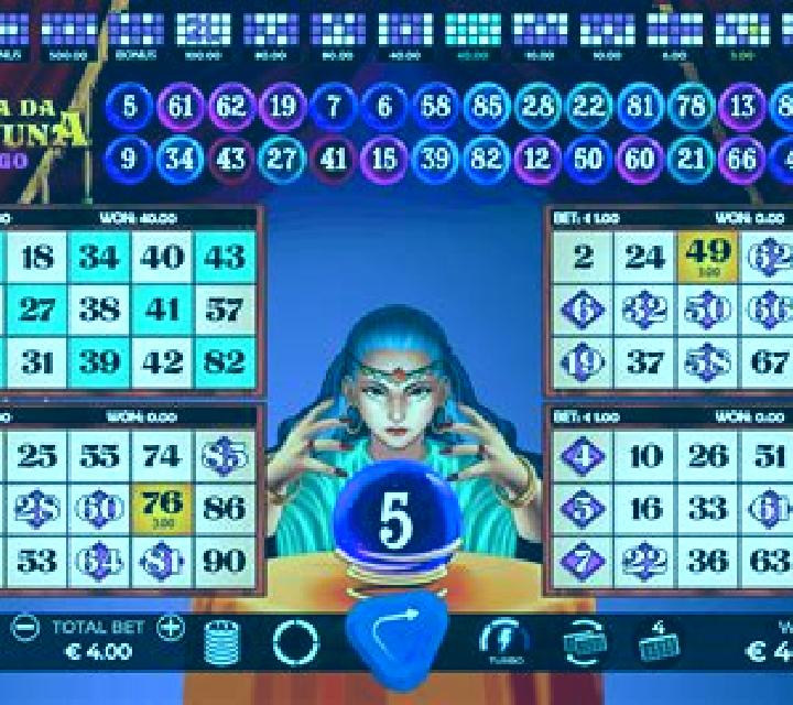 Dama da Fortuna Bingo online slot