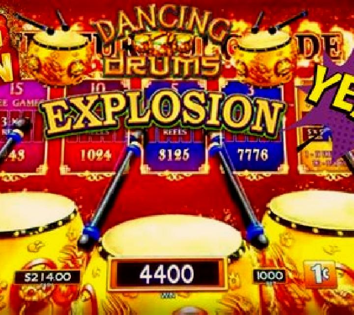 Dancing Drums Explosion slot machine