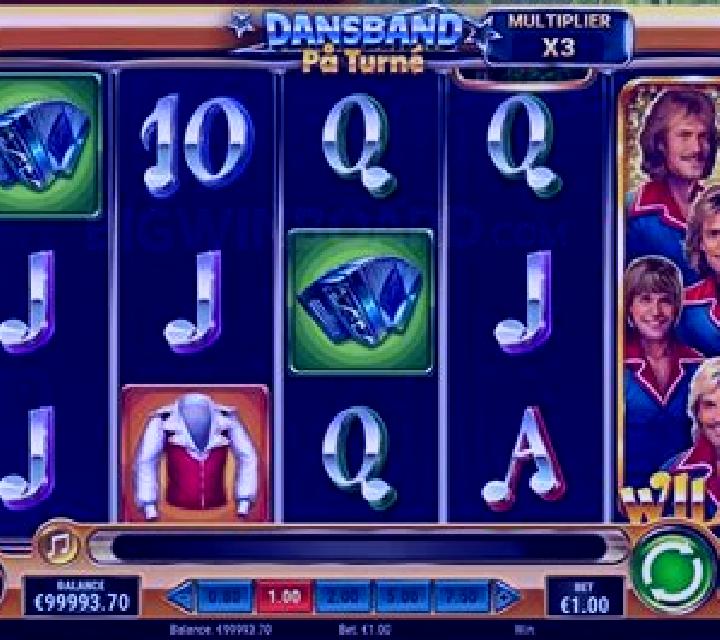 Dansband På Turné slot game