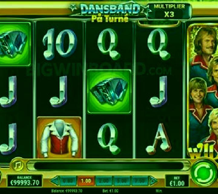 Dansband På Turné slot machine