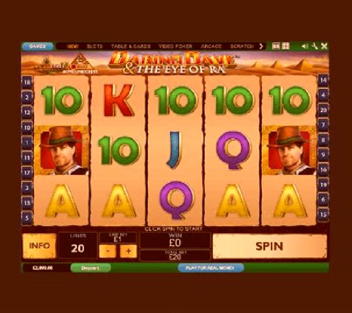 Daring Dave & the Eye of Ra slot