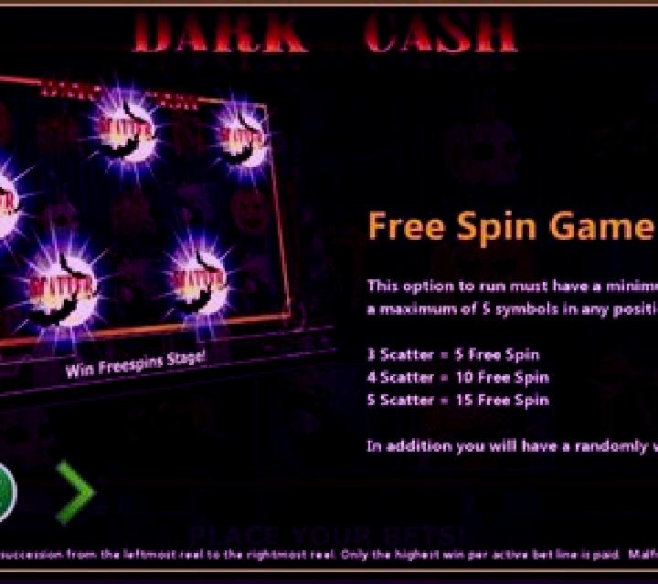 Dark Cash slot