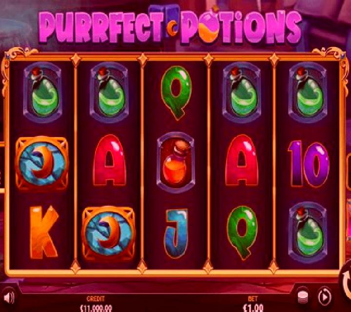 Dark Potions Scratch slot game