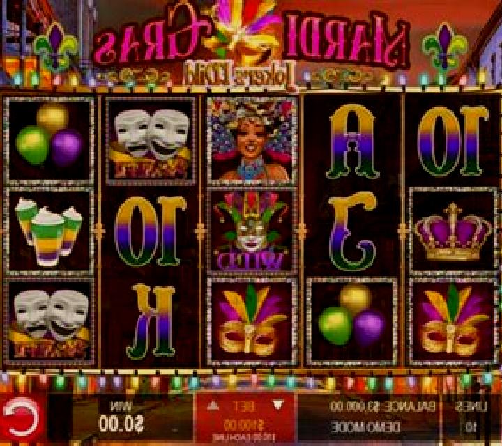 Dazzling Mardi Gras slot