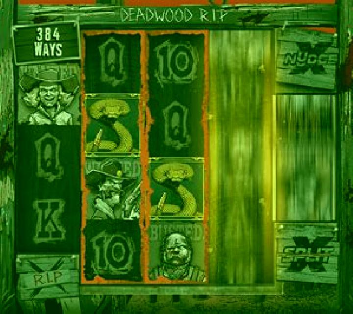 Deadwood R.I.P slot machine