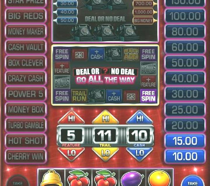 Deal or No Deal: Go All The Way slot
