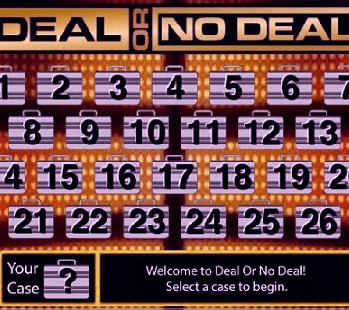 Deal or No Deal Scratchcard slot game
