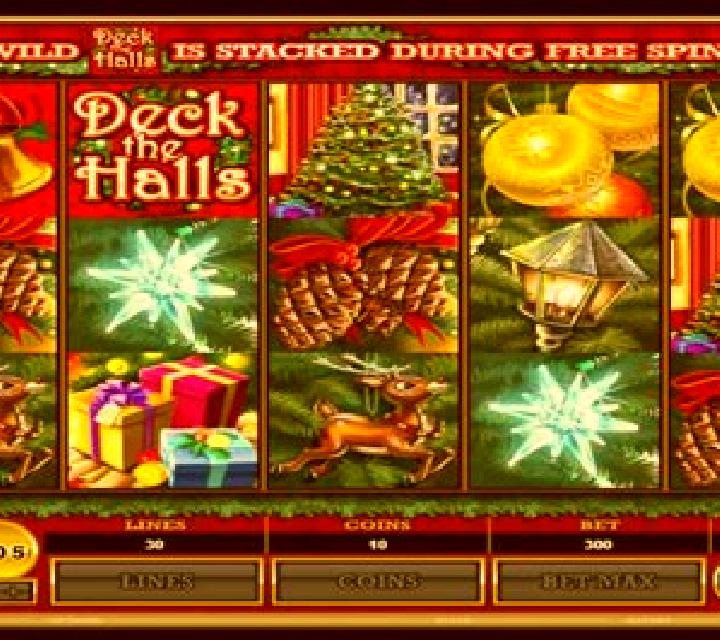 Deck the Halls slot machine
