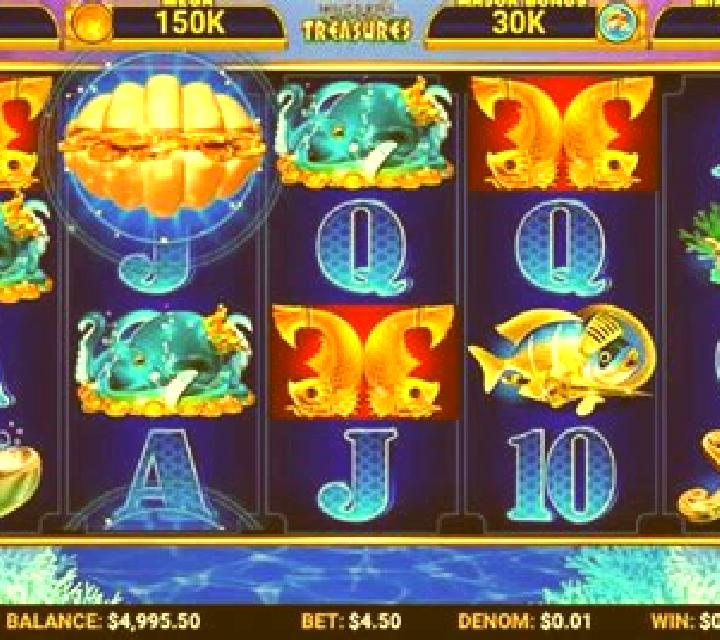 Deep Ocean Treasures slot machine