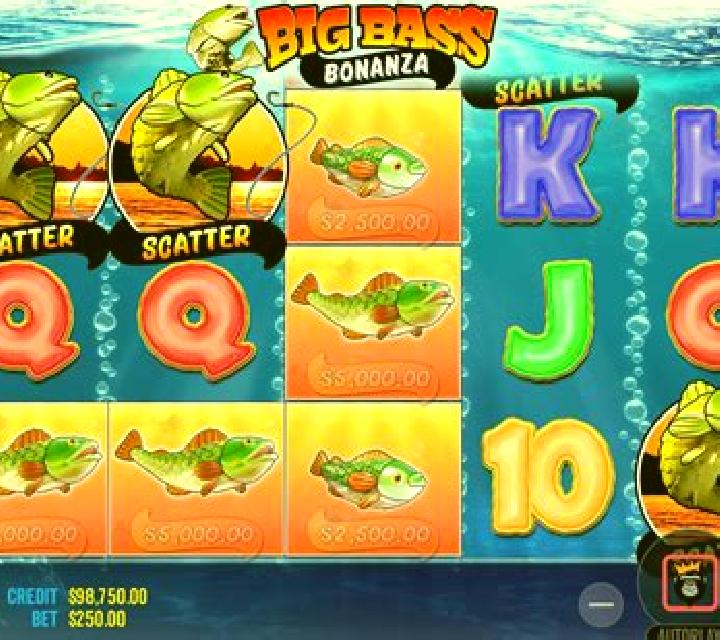 Deeper Money Bass slot game