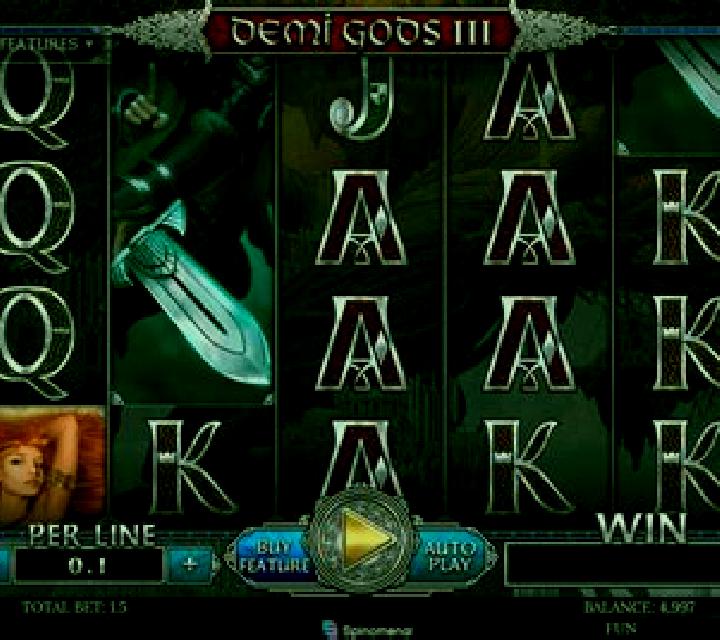 Demi Gods II 15 Lines slot