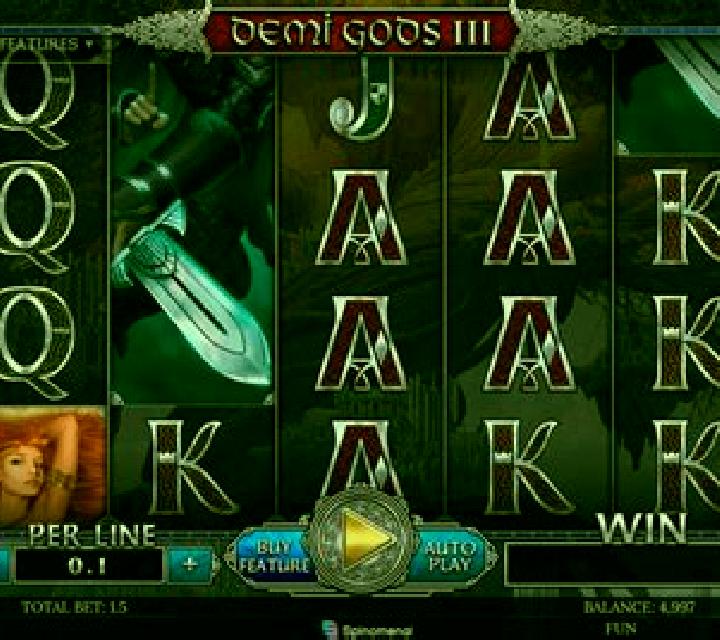 Demi Gods III 15 Lines online slot