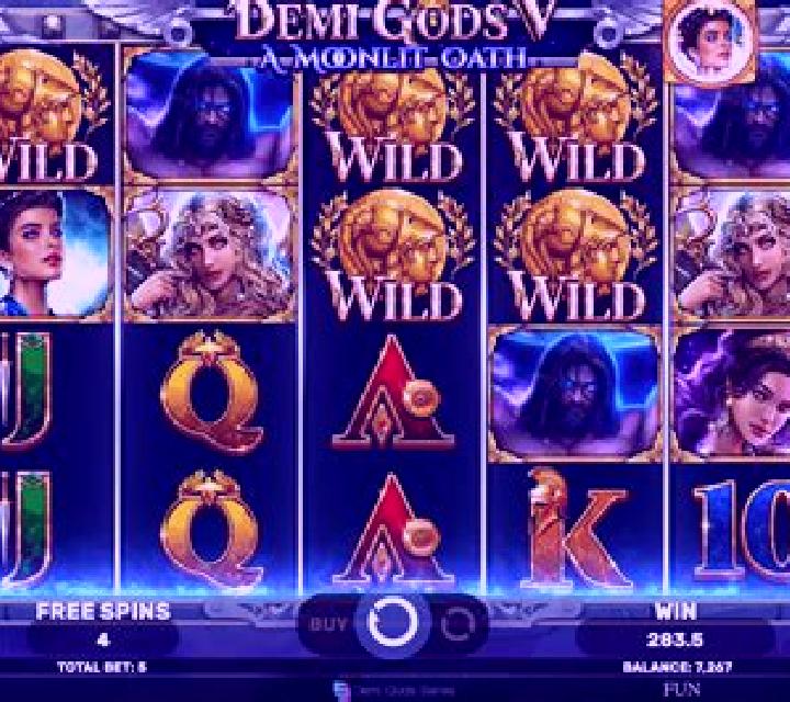 Demi Gods V – A Moonlit Oath slot game