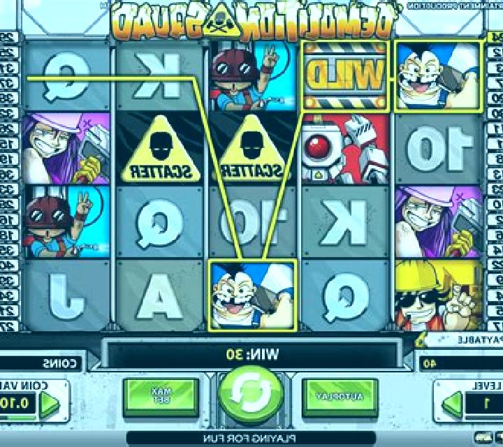 Demolition Squad slot game