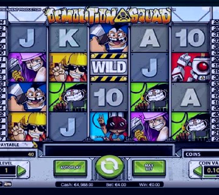 Demolition Squad slot