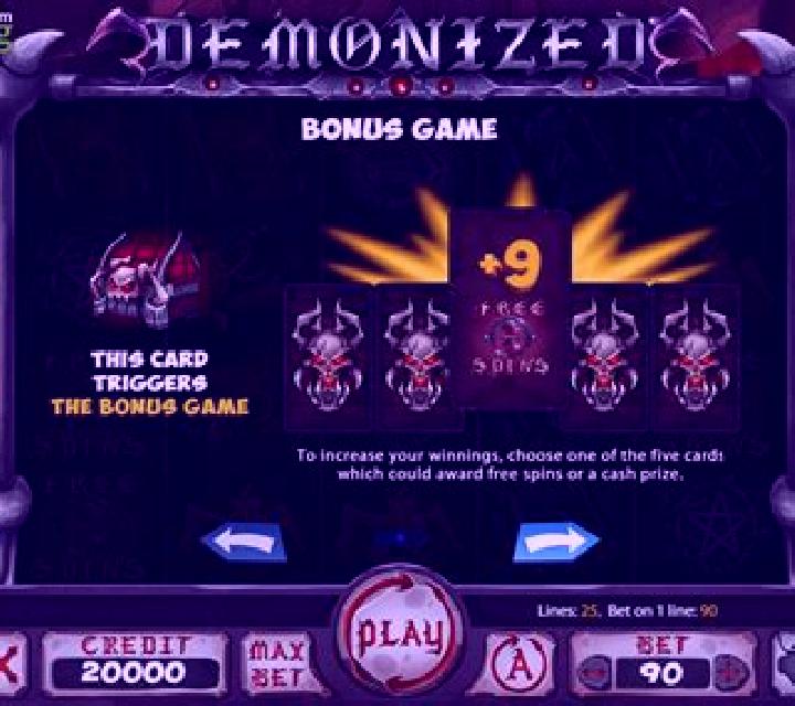 Demonized slot