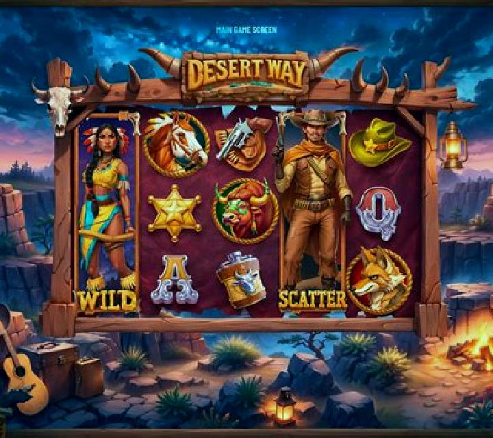 Desert Rustlers slot game