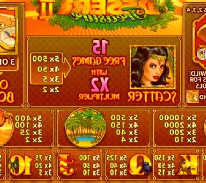 Desert Treasure II slot game