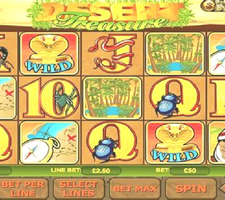 Desert Treasure II slot machine