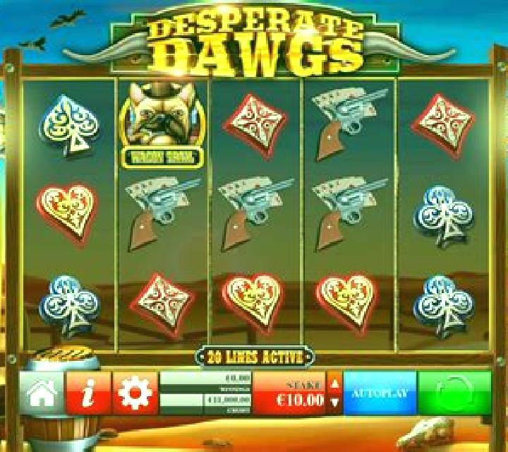 Desperate Dawgs slot game