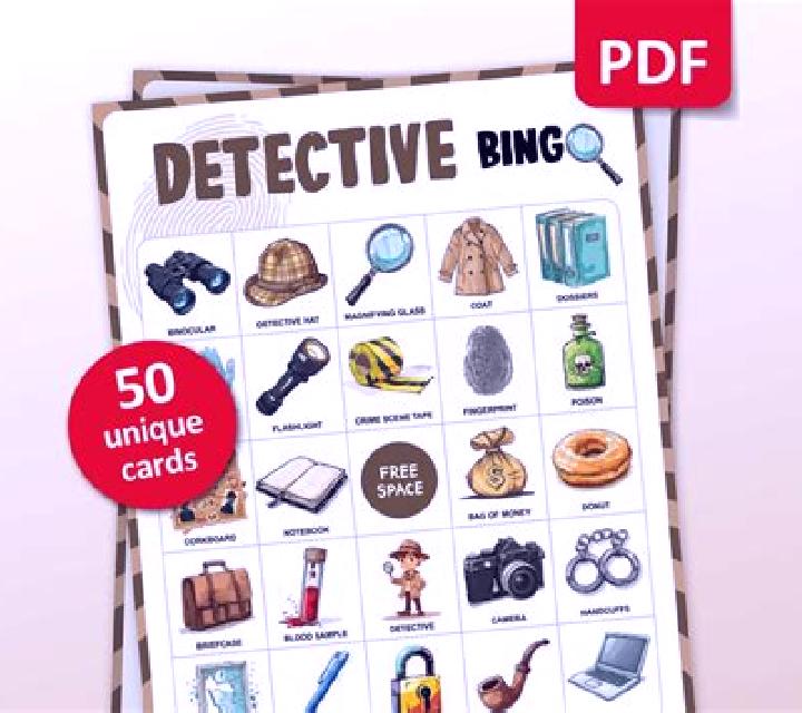 Detective Bingo slot game
