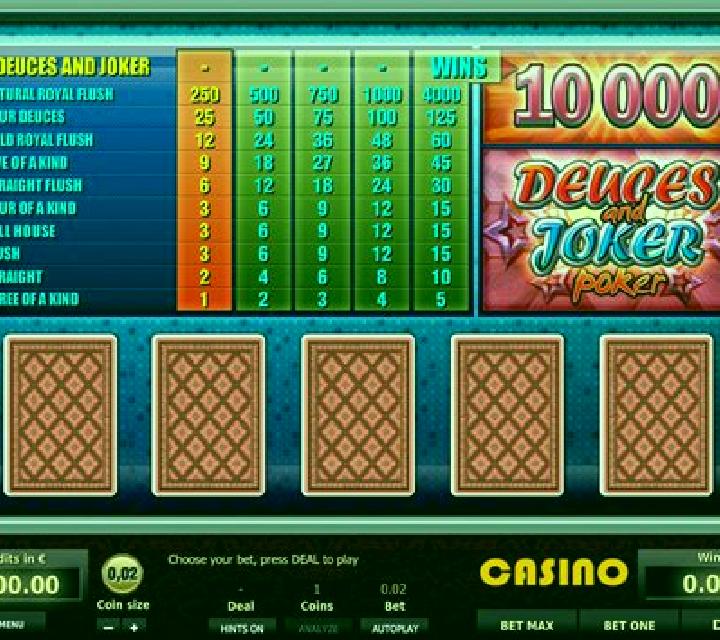 Deuces and Joker MH (Rival) online slot