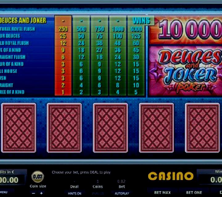Deuces And Joker (Novomatic) online slot
