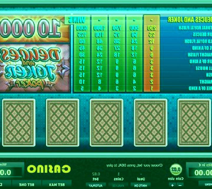 Deuces and Joker Poker (Tom Horn Gaming) slot game