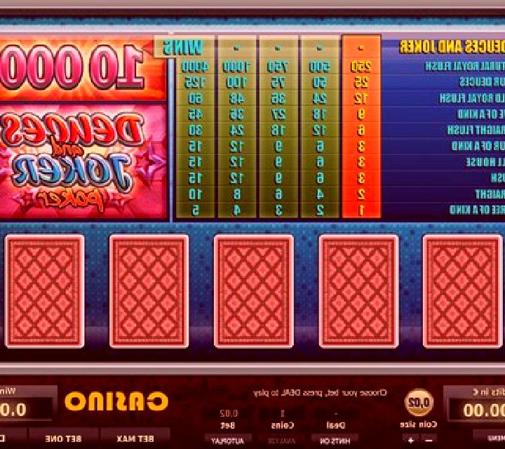 Deuces and Joker Poker (Tom Horn Gaming) slot