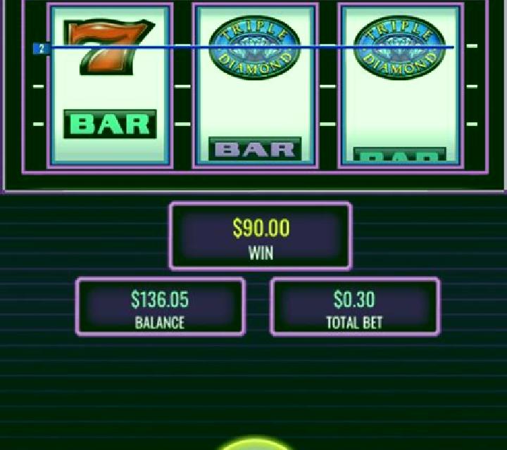 Diamond Bar slot machine