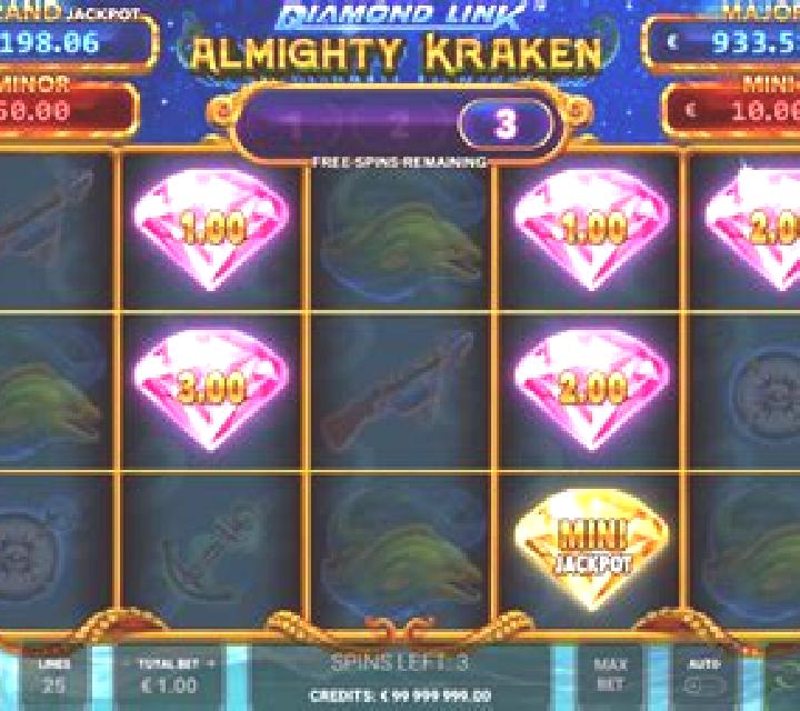 Diamond Cash: Almighty Kraken slot