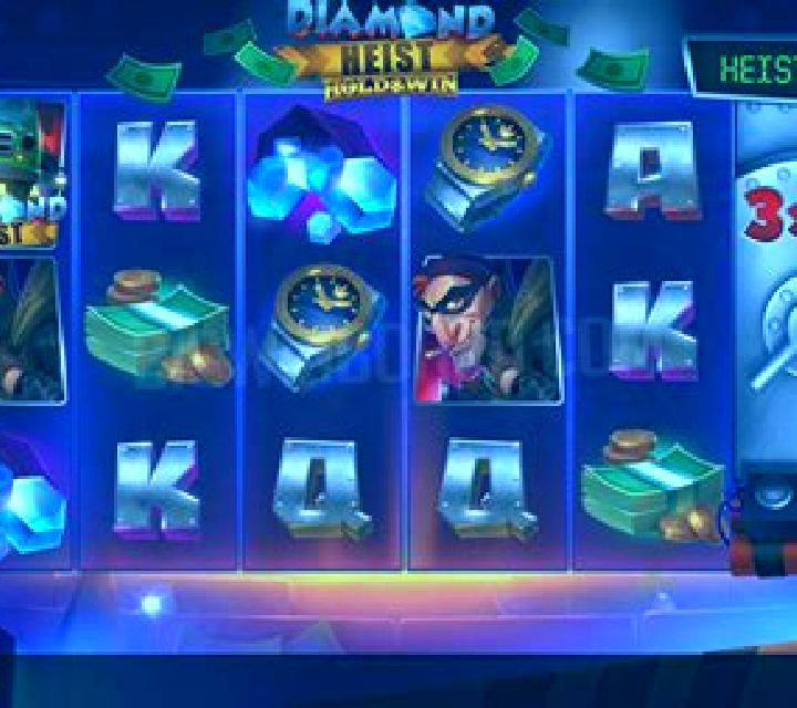Diamond Heist Hold & Win slot game