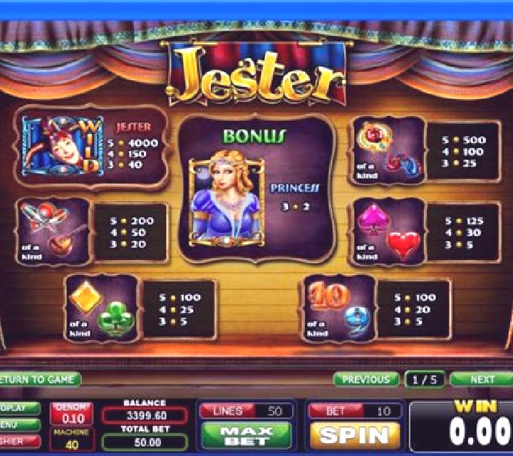 Diamond Jester slot