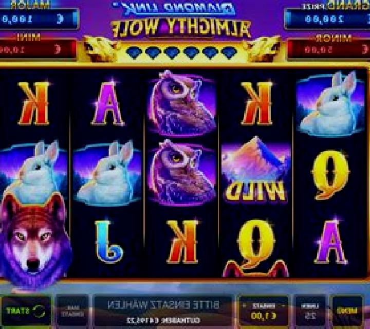 Diamond Link: Almighty Wolf slot