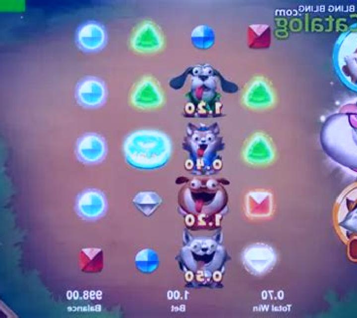 Diamond Pups Bling Bling slot