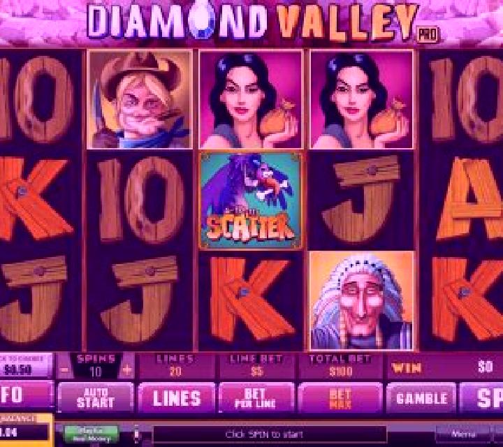Diamond Valley slot machine