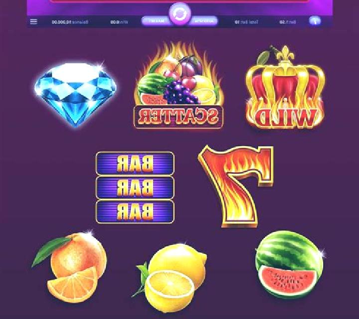 Diamonds and Fruits slot game