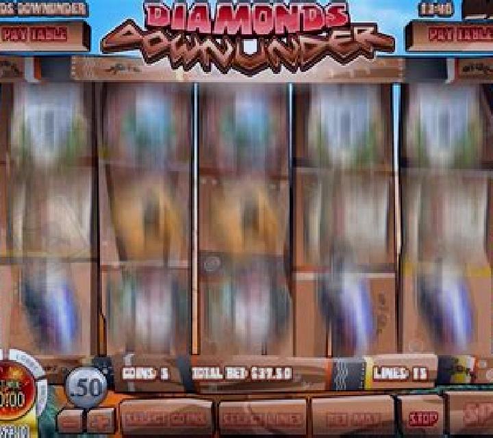 Diamonds Downunder slot game